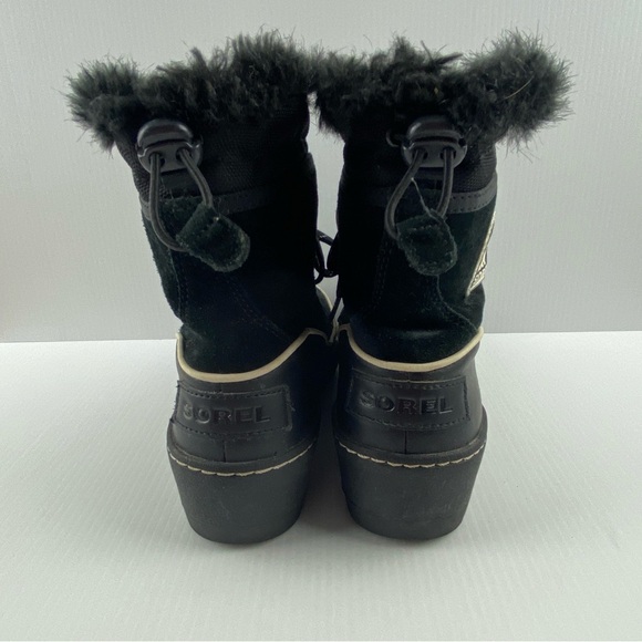 Sorel Tivoli II Boots Suede Faux Fur Winter Snow Boots - Picture 8 of 10